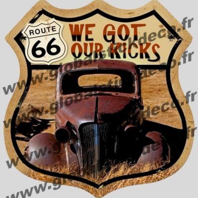 Route 66 hot rod
